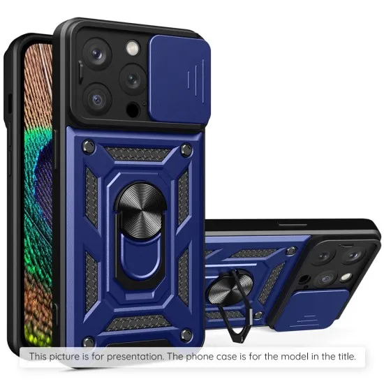 Husa pentru Motorola Moto G75 - Techsuit CamShield Series - Blue Husa pentru Motorola Moto G75 - Techsuit CamShield Series - Blue