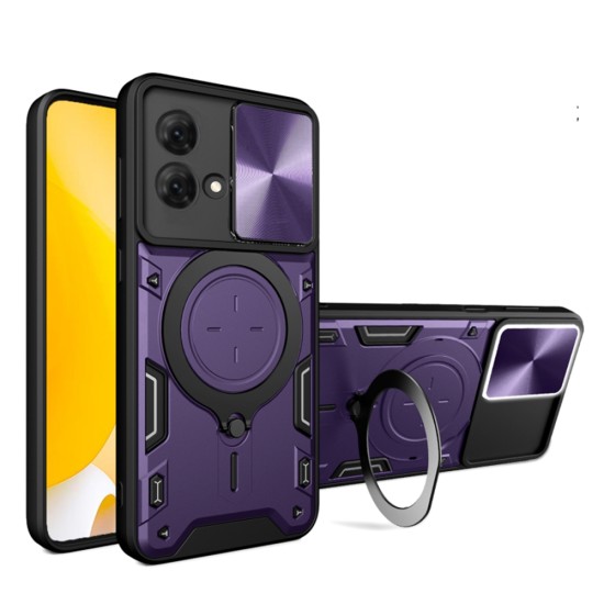 Husa pentru Motorola Moto G84 - Techsuit CamGuard Pro - Purple