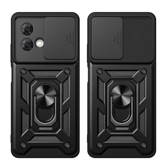 Husa pentru Motorola Moto G84 - Techsuit CamShield Series - Black