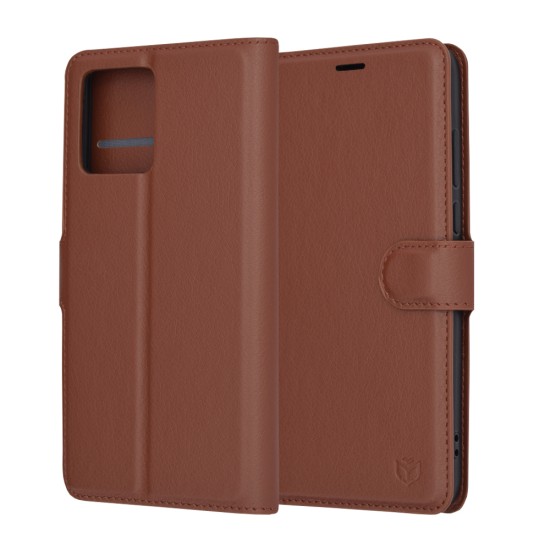 Husa pentru Motorola Moto G84 - Techsuit Leather Folio - Brown