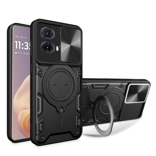 Husa pentru Motorola Moto G85 - Techsuit CamGuard Pro - Black