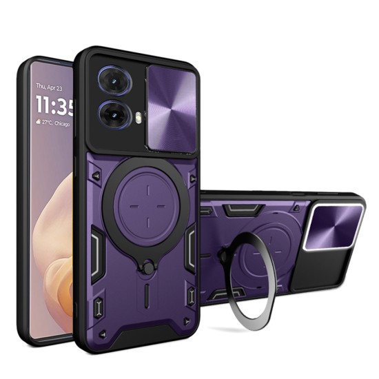 Husa pentru Motorola Moto G85 - Techsuit CamGuard Pro - Purple