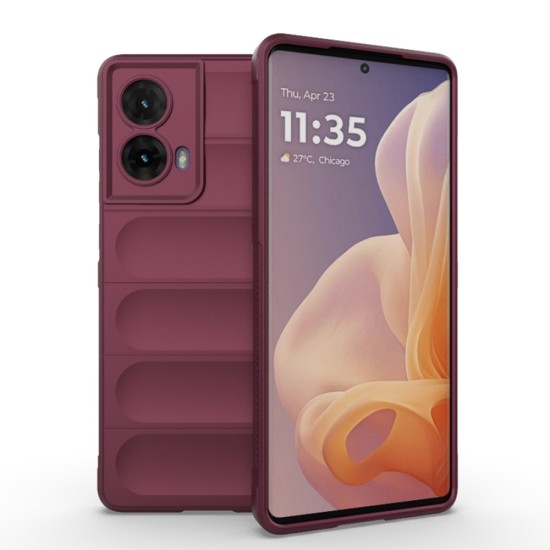 Husa pentru Motorola Moto G85 - Techsuit Magic Shield - Bordeaux