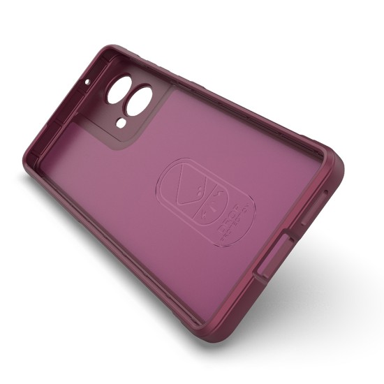 Husa pentru Motorola Moto G85 - Techsuit Magic Shield - Bordeaux