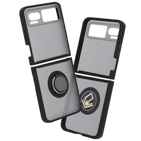 Husa pentru Motorola Razr 40 - Techsuit Glinth - Black