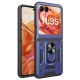 Husa pentru Motorola Razr 50 - Techsuit CamShield Series - Blue