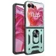 Husa pentru Motorola Razr 50 Ultra - Techsuit CamShield Series - Green Husa pentru Motorola Razr 50 Ultra - Techsuit CamShield Series - Green