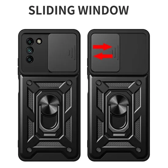 Husa pentru Nokia G11 / G21 - Techsuit CamShield Series - Black Husa pentru Nokia G11 / G21 - Techsuit CamShield Series - Black