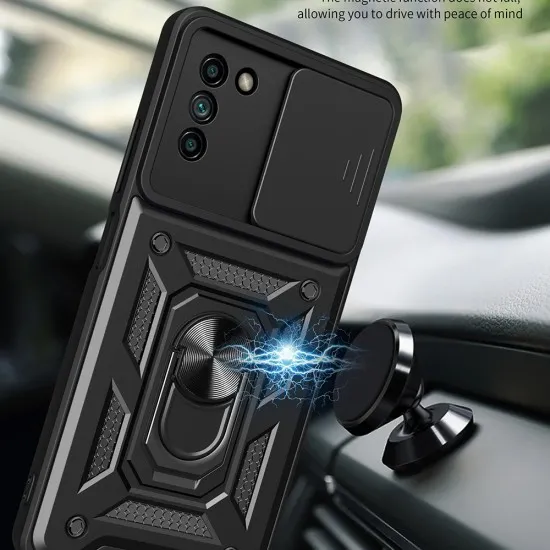 Husa pentru Nokia G11 / G21 - Techsuit CamShield Series - Black Husa pentru Nokia G11 / G21 - Techsuit CamShield Series - Black