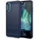 Husa pentru Nokia G11 / G21 - Techsuit Carbon Silicone - Blue