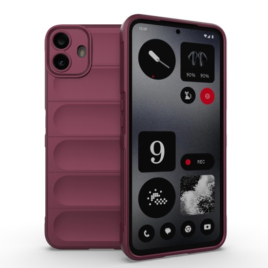 Husa pentru Nothing CMF Phone 1 - Techsuit Magic Shield - Bordeaux