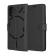 Husa pentru Nothing Phone (2) - Techsuit Leather Folio - Black