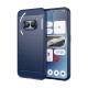 Husa pentru Nothing Phone (2a) - Techsuit Carbon Silicone - Blue