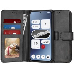 Husa pentru Nothing Phone (2a) - Techsuit Diary Book - Black Husa pentru Nothing Phone (2a) - Techsuit Diary Book - Black