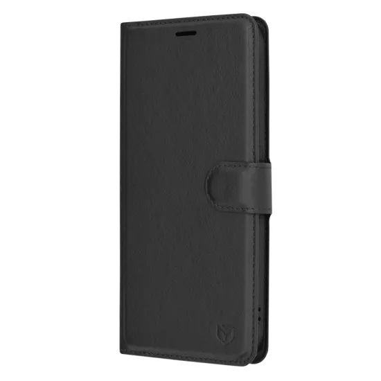 Husa pentru Nothing Phone (2a) - Techsuit Leather Folio - Black Husa pentru Nothing Phone (2a) - Techsuit Leather Folio - Black