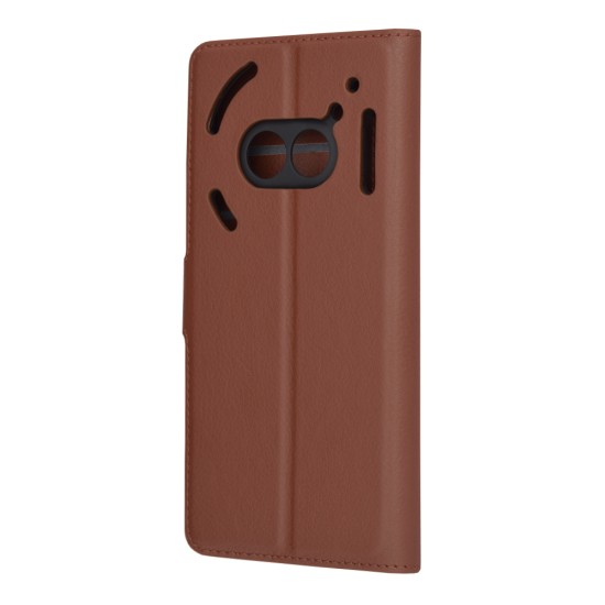 Husa pentru Nothing Phone (2a) - Techsuit Leather Folio - Brown