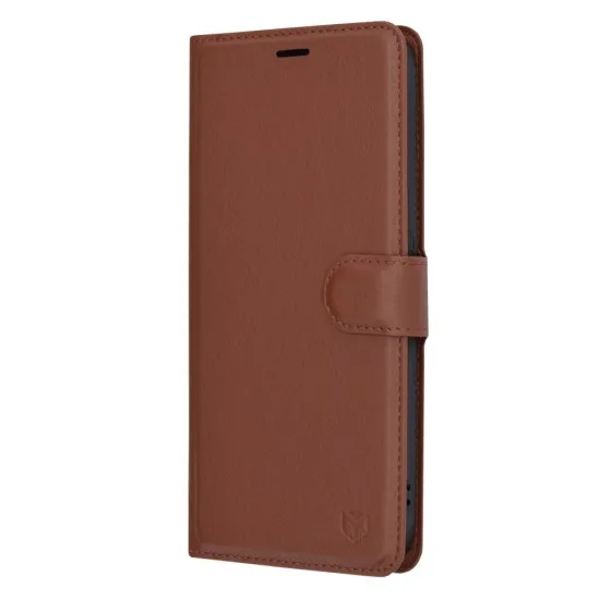 Husa pentru Nothing Phone (2a) - Techsuit Leather Folio - Brown Husa pentru Nothing Phone (2a) - Techsuit Leather Folio - Brown