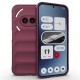 Husa pentru Nothing Phone (2a) - Techsuit Magic Shield - Bordeaux