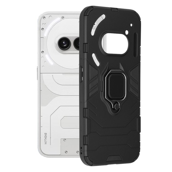 Husa pentru Nothing Phone (2a) - Techsuit Silicone Shield - Black