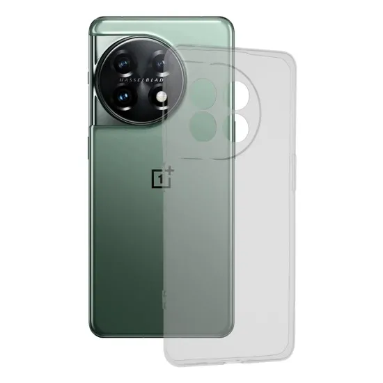 Husa pentru OnePlus 11 - Techsuit Clear Silicone - Transparent Husa pentru OnePlus 11 - Techsuit Clear Silicone - Transparent