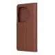 Husa pentru OnePlus 12 - Techsuit Leather Folio - Brown