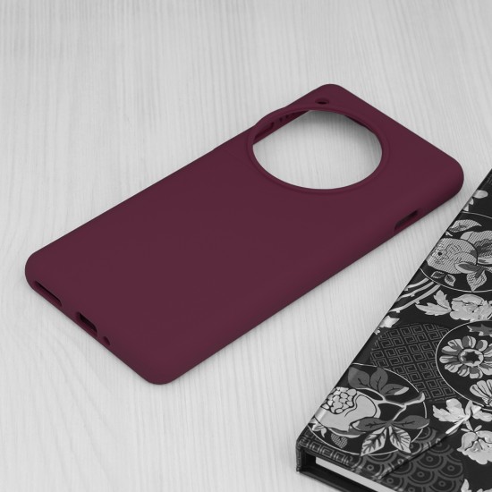 Husa pentru OnePlus 12 - Techsuit Soft Edge Silicone - Plum Violet