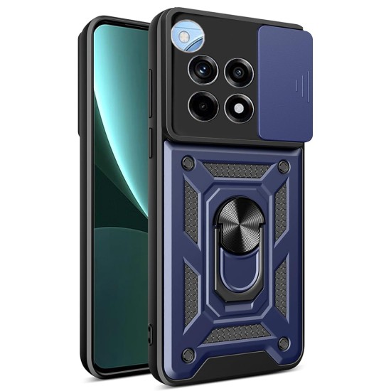 Husa pentru OnePlus 12R - Techsuit CamShield Series - Blue