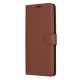 Husa pentru OnePlus 12R - Techsuit Leather Folio - Brown