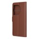 Husa pentru OnePlus 12R - Techsuit Leather Folio - Brown