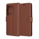 Husa pentru OnePlus 12R - Techsuit Leather Folio - Brown