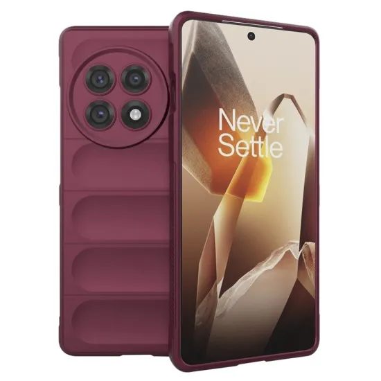 Husa pentru OnePlus 13R - Techsuit Magic Shield - Bordeaux Husa pentru OnePlus 13R - Techsuit Magic Shield - Bordeaux