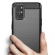 Husa pentru OnePlus 8T - Techsuit Carbon Silicone - Black