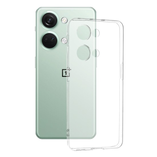 Husa pentru OnePlus Nord 3 - Techsuit Clear Silicone - Transparent