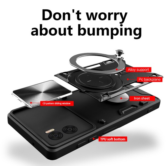 Husa pentru OnePlus Nord CE4 Lite - Techsuit CamGuard Pro - Black