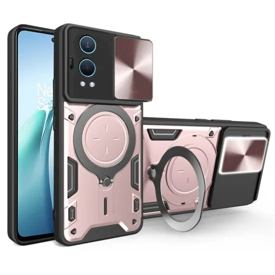 Husa pentru OnePlus Nord CE4 Lite - Techsuit CamGuard Pro - Rose Gold Husa pentru OnePlus Nord CE4 Lite - Techsuit CamGuard Pro - Rose Gold