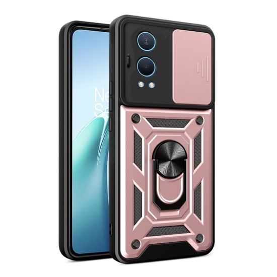 Husa pentru OnePlus Nord CE4 Lite - Techsuit CamShield Series - Rose Gold