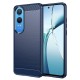 Husa pentru OnePlus Nord CE4 Lite - Techsuit Carbon Silicone - Blue