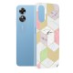 Husa pentru Oppo A17 - Techsuit Marble Series - Purple Hex