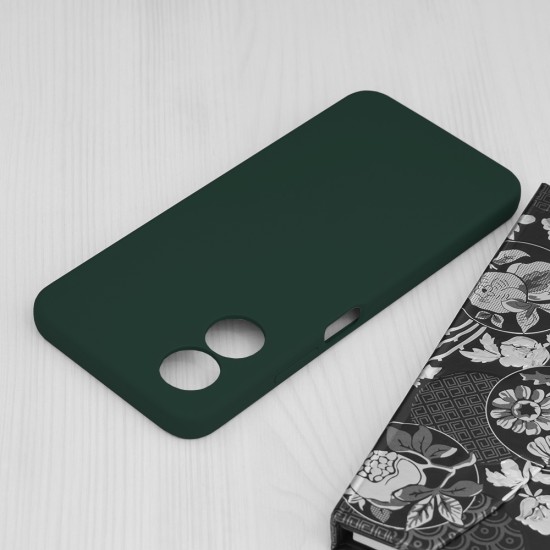 Husa pentru Oppo A17 - Techsuit Soft Edge Silicone - Dark Green