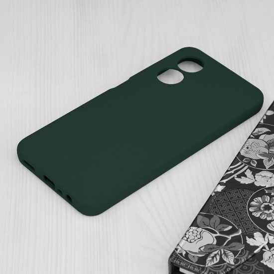 Husa pentru Oppo A17 - Techsuit Soft Edge Silicone - Dark Green