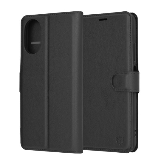 Husa pentru Oppo A38 / A18 - Techsuit Leather Folio - Black