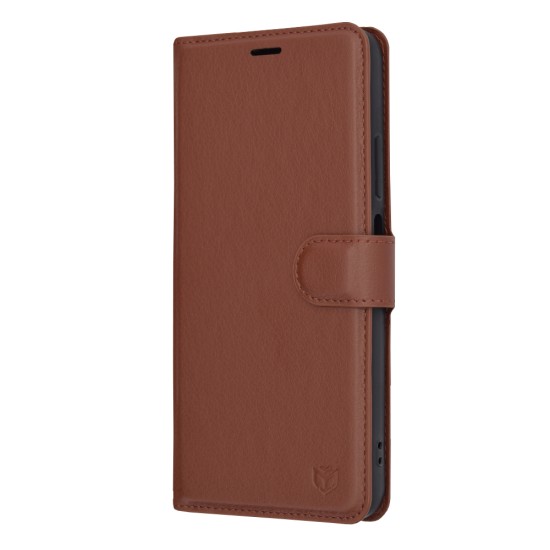 Husa pentru Oppo A38 / A18 - Techsuit Leather Folio - Brown