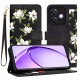 Husa pentru Oppo A40 4G / A60 5G - Techsuit FlipCraft - Flowers of the Dawn