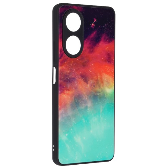 Husa pentru Oppo A58 4G - Techsuit Glaze Series - Fiery Ocean