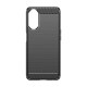 Husa pentru Oppo A58 5G / A78 5G - Techsuit Carbon Silicone - Black