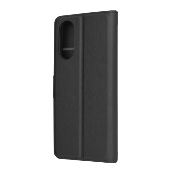 Husa pentru Oppo A58 5G / A78 5G - Techsuit Leather Folio - Black