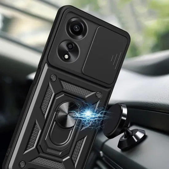 Husa pentru Oppo A60 - Techsuit CamShield Series - Green Husa pentru Oppo A60 - Techsuit CamShield Series - Green