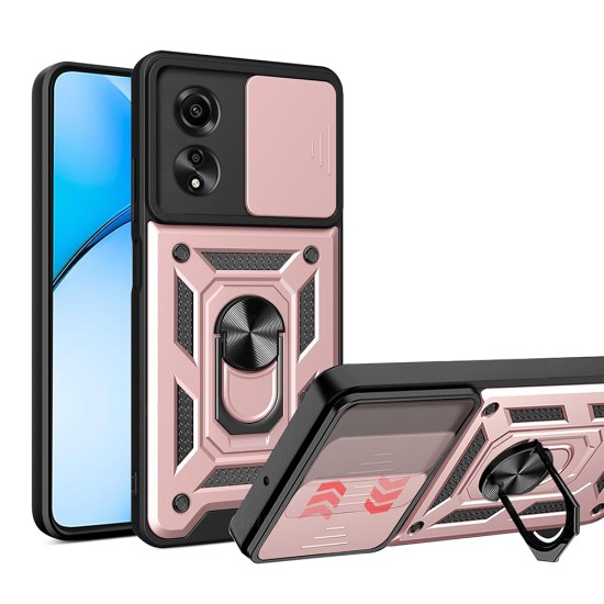 Husa pentru Oppo A60 - Techsuit CamShield Series - Rose Gold