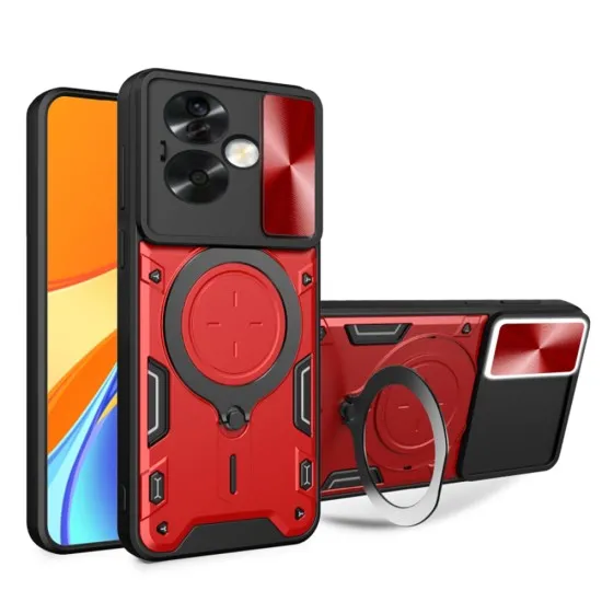 Husa pentru Oppo A79 5G / OnePlus Nord N30 SE - Techsuit CamGuard Pro - Red Husa pentru Oppo A79 5G / OnePlus Nord N30 SE - Techsuit CamGuard Pro - Red