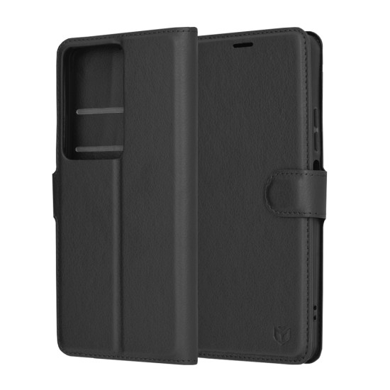 Husa pentru Oppo A79 5G / OnePlus Nord N30 SE - Techsuit Leather Folio - Black